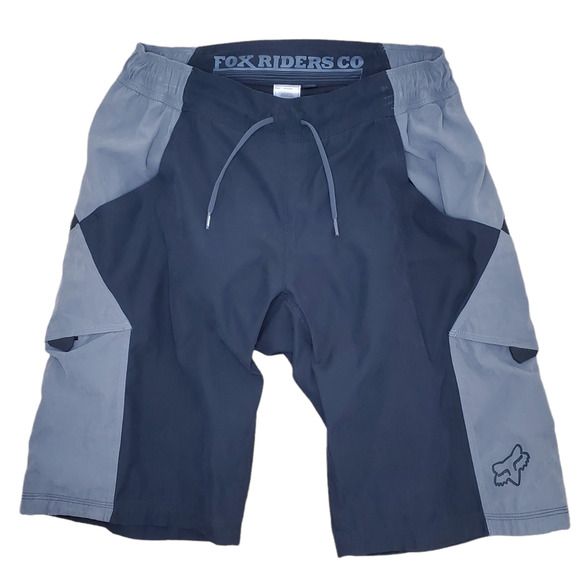 Fox Other - Fox Riders Padded Shorts Black/Gray size 32